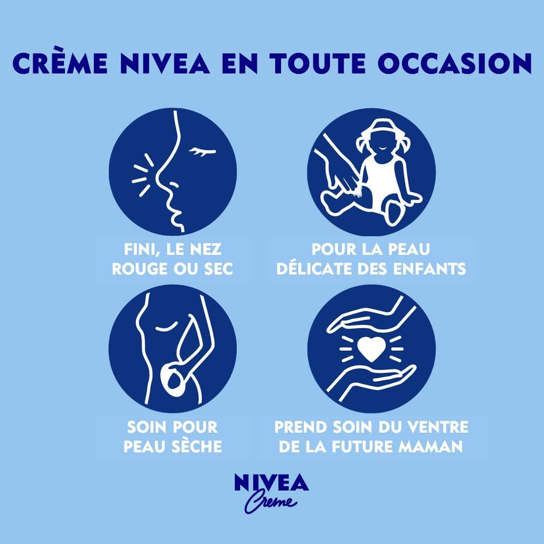 Crema Viso Corpo & Mani (1 X 150 Ml), Crema Idratante a La Texture Untuosa Arricchita in Eucerit, Cura Idratante Multiuso per Tutta La Famiglia